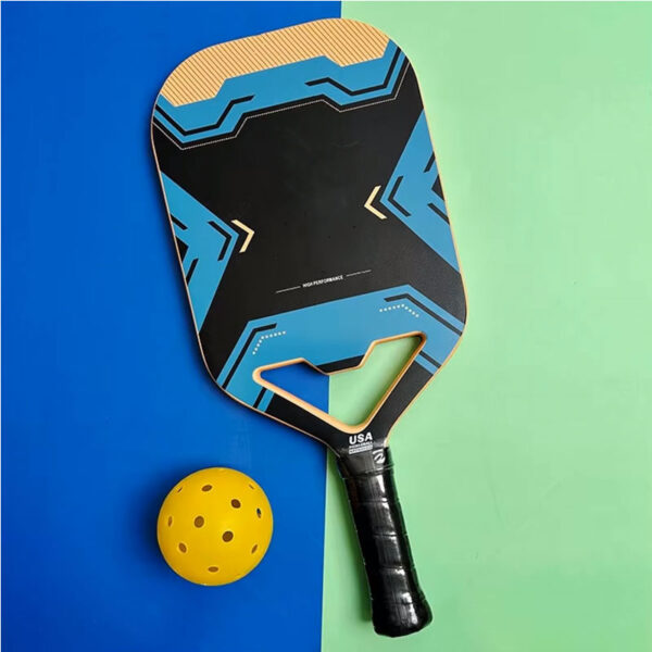 Edgeless Pickleball Paddle Smile Open Throat Bezale-less 2 Edgeless Pickleball Paddle Smile Open Throat Bezale-less 2