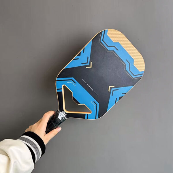 Edgeless Pickleball Paddle Smile Open Throat Bezale-less 4 Edgeless Pickleball Paddle Smile Open Throat Bezale-less 4