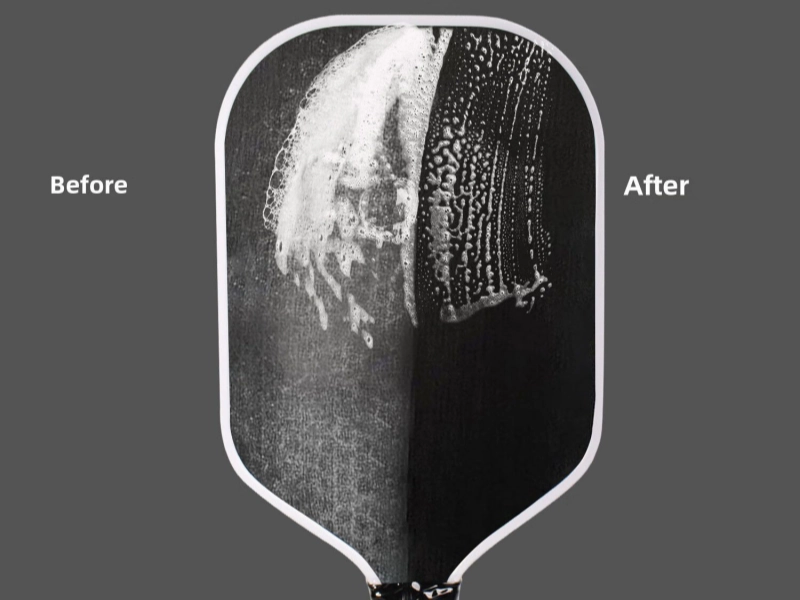 Como limpar a sua raquete de Pickleball 1