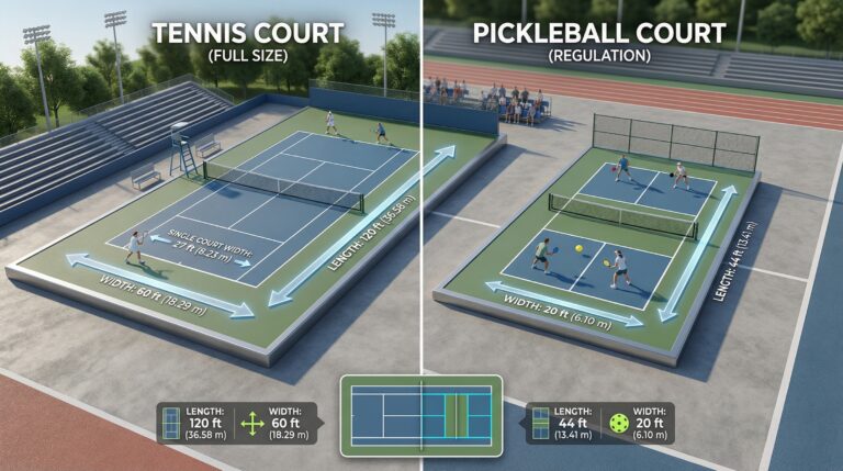 can you play pickleball on a tennis court 1
